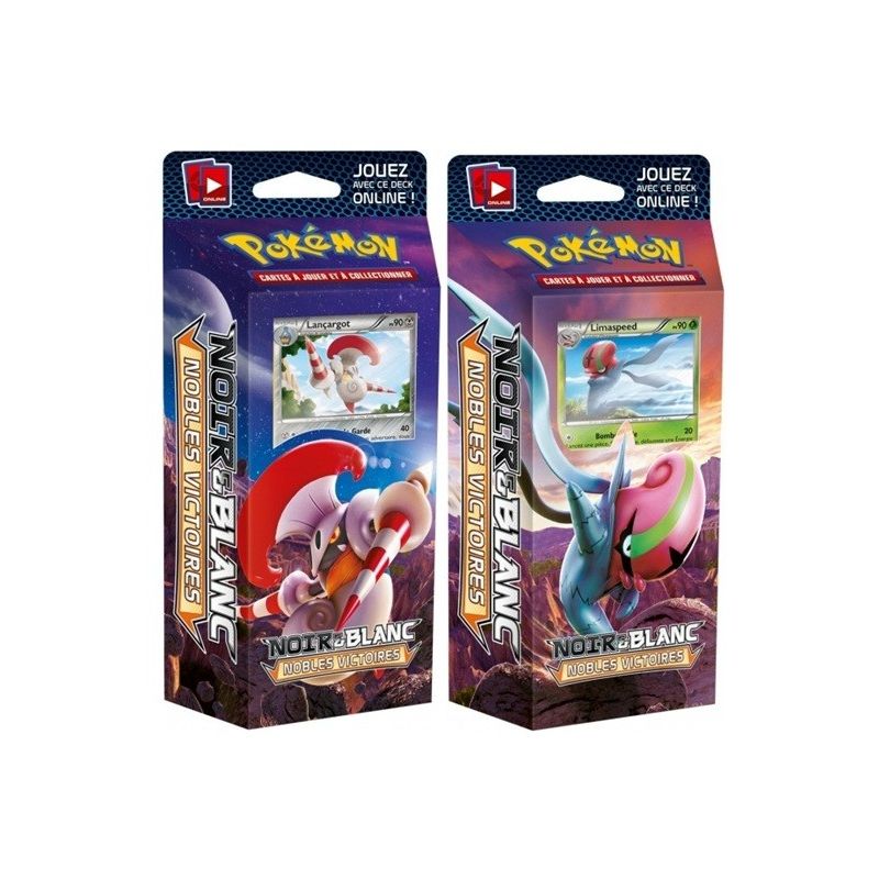 Pokemon : Nobles Victoires - Deck Limaspeed / Lançargot - FR