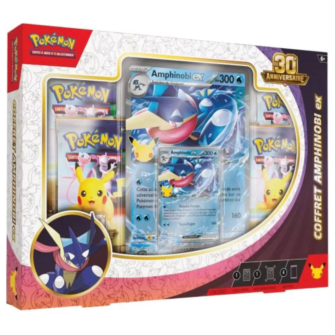 FR - 30C : Célébrations - Coffret Amphinobi-ex - Pokémon