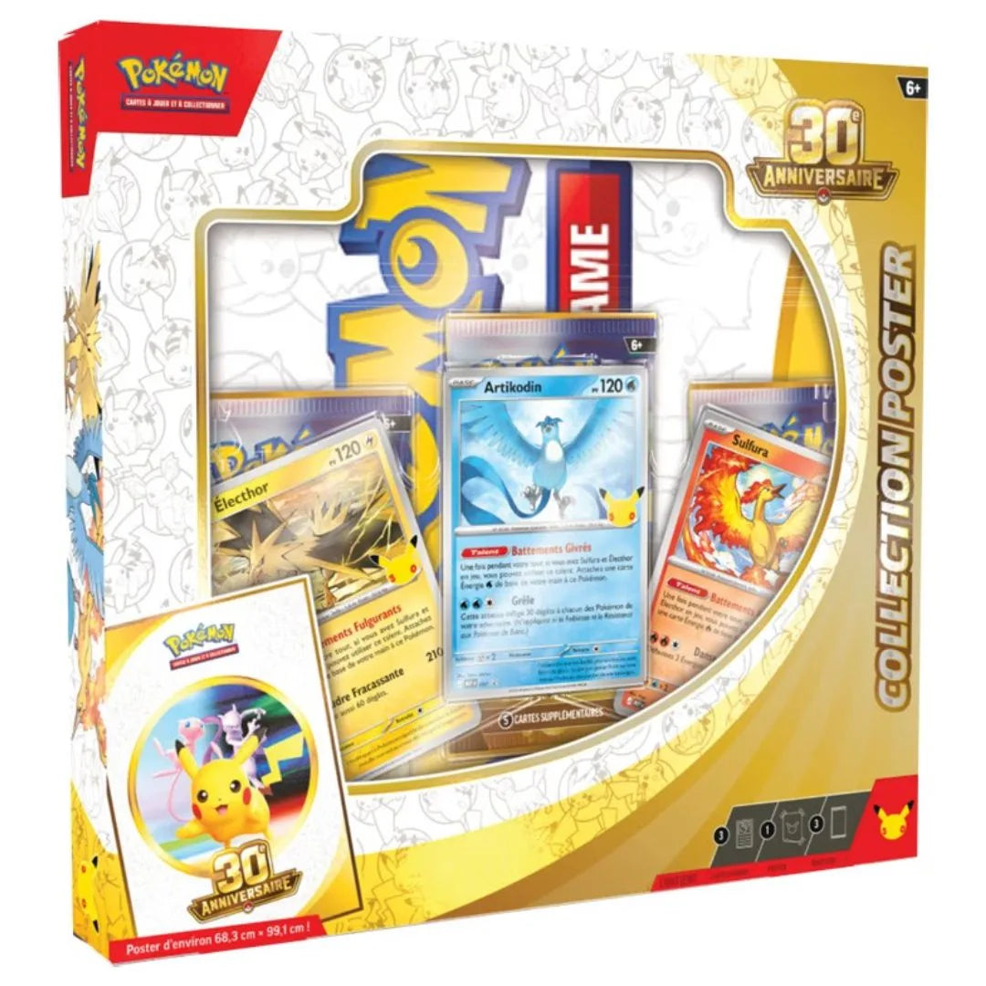 FR - 30C : Célébrations - Coffret Poster - Pokémon