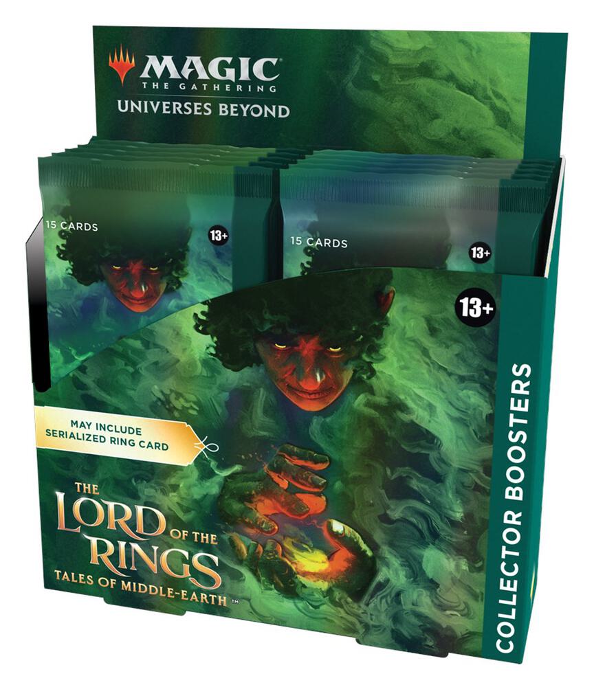 EN - Lord of the Ring - LOTR - Collector boosters display