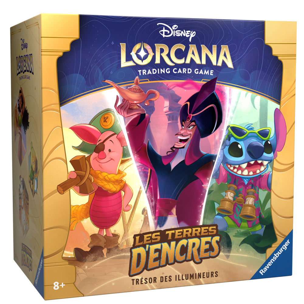 Disney Lorcana : Chapitre 3 - Les Terres d'Encres - Coffret Trésor des Illumineurs (Trove Pack)