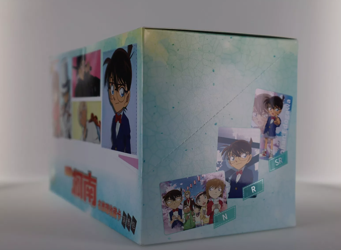 Official Chinese Detective Conan Booster Box Sealed Trading cards 18 Boosters