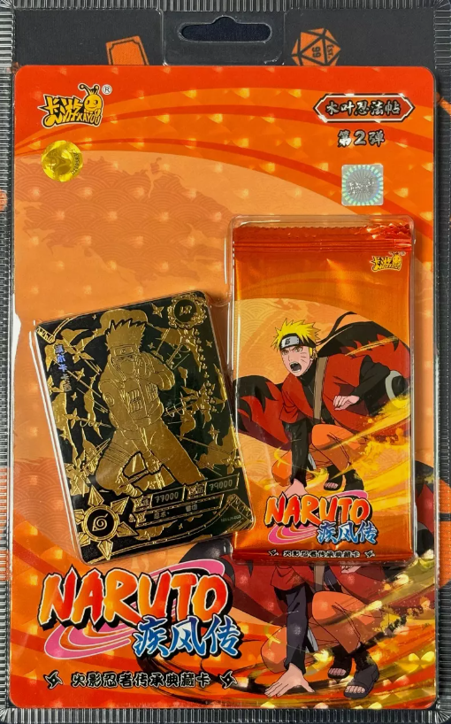 Naruto Kayou Itachi Blister Pack TIER 3 WAVE 2 JCC 1 booster scellé en Chinois