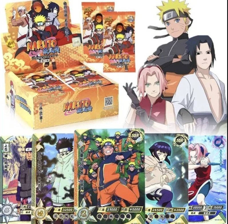 Naruto Kayou Display Wave 1 Tier 2 (2 yuan) Sealed 30 boosters NEUF