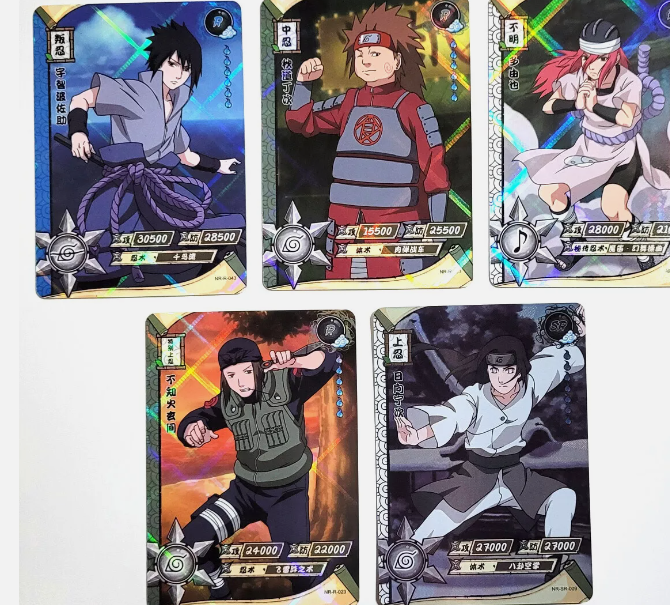 Naruto Kayou Display Wave 1 Tier 2 (2 yuan) Sealed 30 boosters NEUF