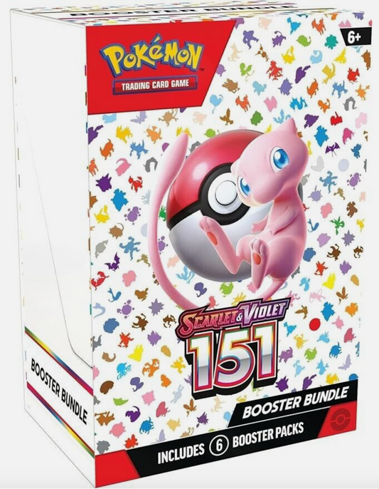 Bundle 6 boosters EV3.5 Pokémon 151 FR Scellé Neuf