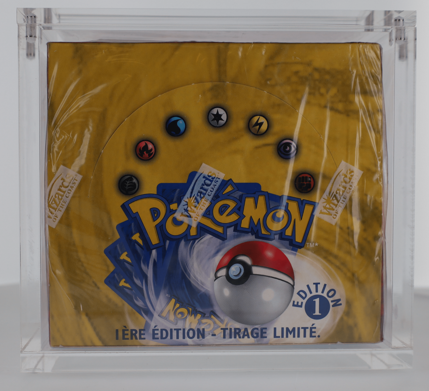 Boite de rangement magnétique en plexiglas pour ETB Pokémon