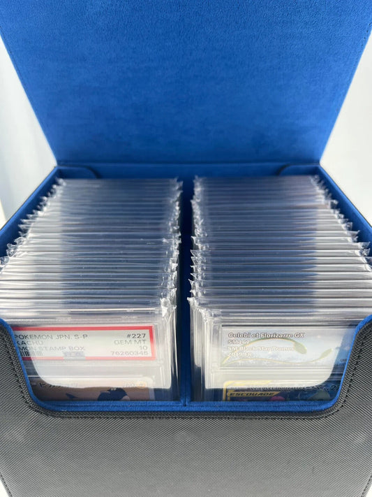 Boîte de Rangement pour 50 Cartes Gradées - Compatible avec CollectAura, PSA, PCA, BGS